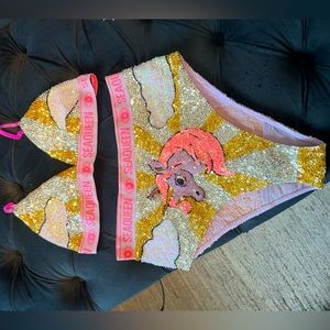 Seaqueen 2 piece high waist bathing suit!